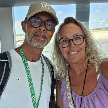 Eveline et son mari Frédéric